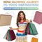 Kraft Paper Bags with Handles 16 x 6 x 12 Inch Pack of 25 Black Bags with Handles Recyclable Sturdy 150 GSM Kraft Bags Stylish and Classy Brown Paper Bags with Handles Bulk